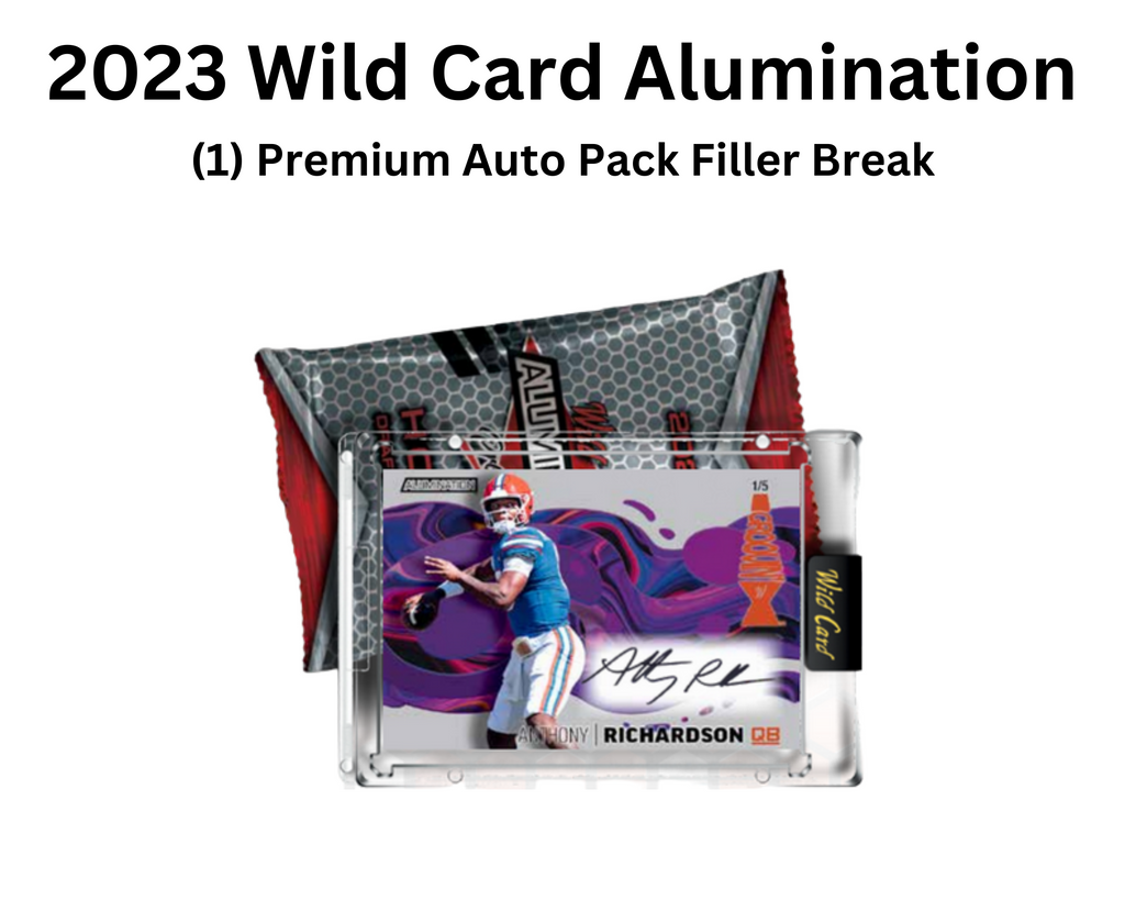 2023 Wild Card Alumination Draft Football Hobby Box