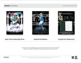 2025 Panini Black Football - 6 Box Half Case Break - Pick Your Team Style