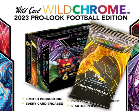 2023 Wild Chrome Pro Look - Single Marble Auto Pack Filler Break #2 - THREE (3) Monster Mixer Teams Randomed