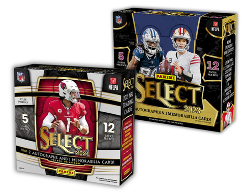2 Box Multi-Year Select Football Mixer - 1x 2021 and 1x 2023 - Random Divisions Style