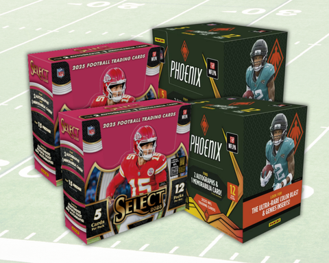 4 Box 2025 Football Mixer - 2x Select and 2x Phoenix - Pick Your Team Style