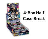 2025 Topps Cosmic Chrome Football - 4 Box Half Case Break - Pick Your Team Style