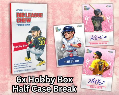 2026 Pulse x Big League Chew Baseball - 6x Hobby Box Half Case Break - Alphebetical Player Groupings