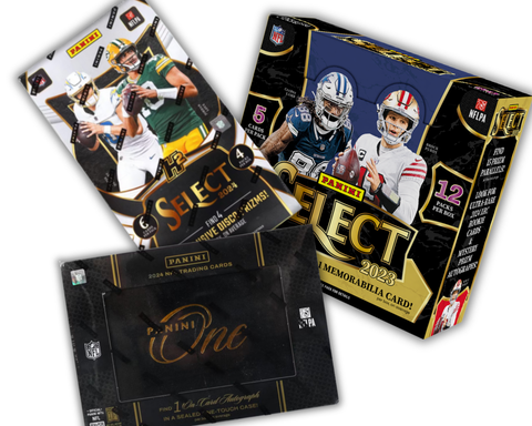 3 Box Multi-Year FB Mixer - '23 Select Hobby, '24 Panini One and '24 Select H2 - Random Divs
