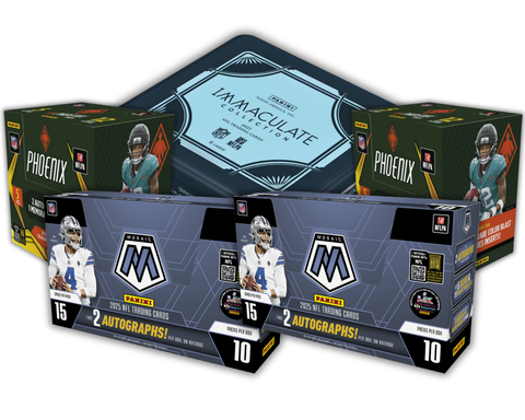 5 Box 2025 Football Mixer - 1x Immaculate, 2x Mosaic and 2x Phoenix - Pick Your Team