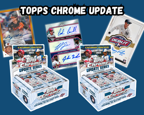 2023 Topps Chrome Update Baseball - 2x JUMBO Box Break #2 - 6 Autos - Random Divs