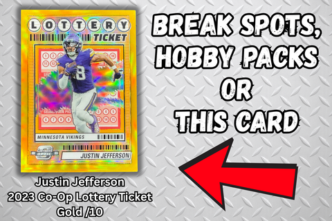 Everybody Wins Filler Break #2 - Break Spot, Hobby Pack or Justin Jefferson /10
