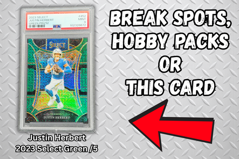 Everybody Wins Filler Break #2 - Break Spot, Hobby Pack or Justin Herbert /5