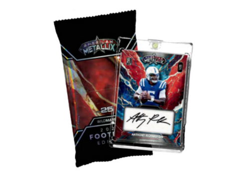 2023 Wild Chrome Metallix - Single Marble Auto Pack Filler Break #1 - 4x Encore Divisions Randomed