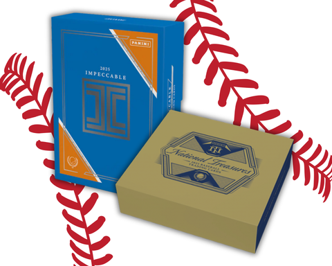 2 Box 2025 Panini Baseball Mixer - 1x National Treasures and 1x Impeccable - Random Teams