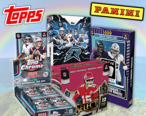 4 Box 2025 Parallel Paradise Football Mixer - Select, Optic, Resurgence and Chrome - PYT