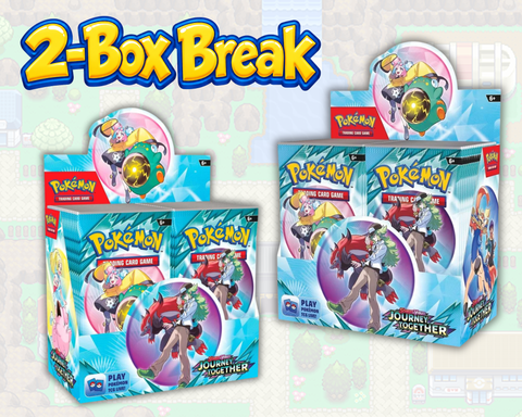 Pokemon Scarlet & Violet Journey Together - 2x Booster Box Break - Random Energy Style