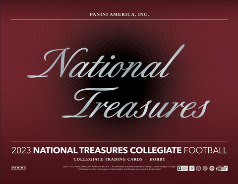 🚨NEW🚨 2023 National Treasures Collegiate Football - 2 Box Half Case Break - Random Power Conference Style