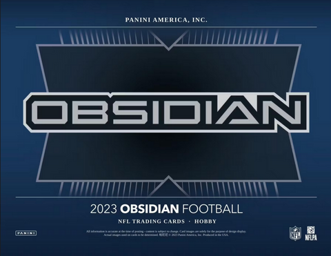 2023 Obsidian Football - 4 Box Break - Pick Your Team Style