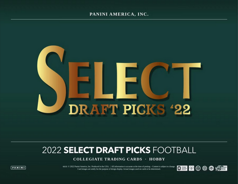 2022 Select Draft Picks Football - 2x Hobby Box Break - Random Power Conference (Chasing Purdy and MORE)