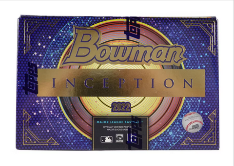 2022 Bowman Inception Baseball - 3 Box Break - Random Divisions Style