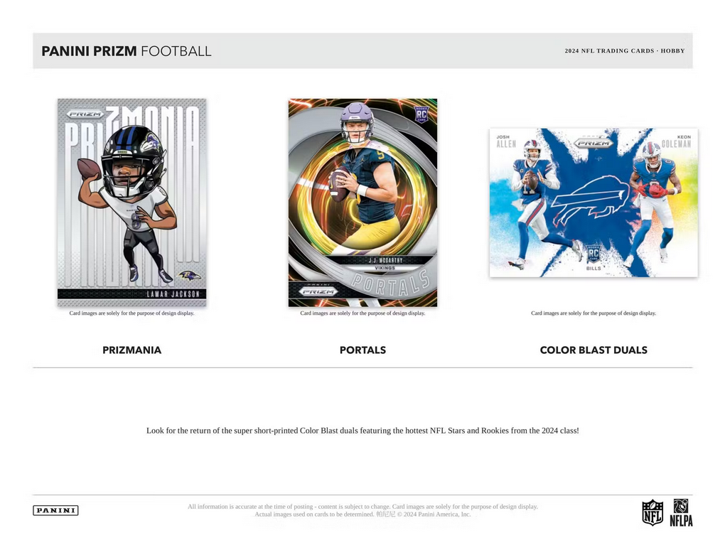 2024 Panini Prizm Football LIVE Group Break HOT Checklist Buck