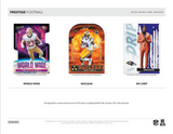 2024 Prestige Football - 20x Mega Box FULL CASE Break - PYT Style