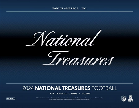2024 National Treasures Football - 2 Box Half Case Break - Pick Your Team Style