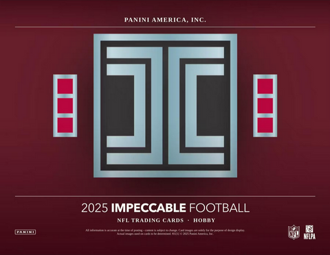 2025 Impeccable Football - 3 Box FULL CASE Break - EVOLVED (HOT random team pool)
