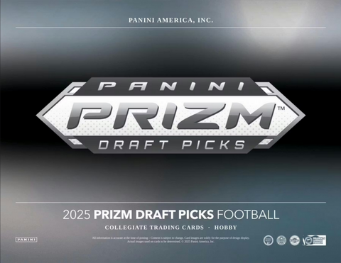 🚨NEW🚨 2025 Prizm Draft Picks Football - 8 Box Half Case Break #1 - PYT Style w/ Dedicated NIL Spot