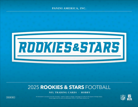 2025 Rookies & Stars Football - 7 Box Half Case Break - Pick Your Team Style