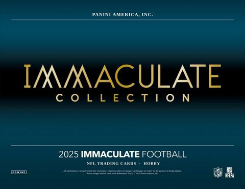 2025 Immaculate Football - 3 Box Half Case Break - Pick Your Team Style