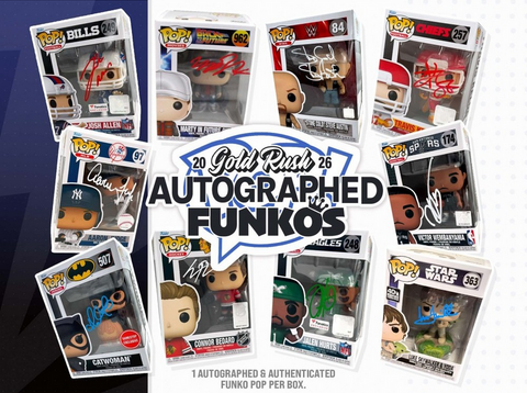 🚨FRIDAY🚨 2026 GR Auto'd Funkos - 6 Box FULL Case Break - Checklist Style (5 Names per Spot)
