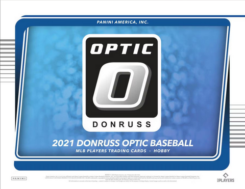 2021 Optic BASEBALL - 6x Hobby Box Half Case Break - Random Teams Style