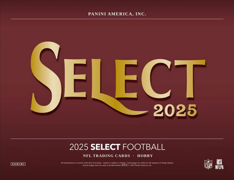 2025 Select Football - 3x Hobby Box Break - Pick Your Team Style