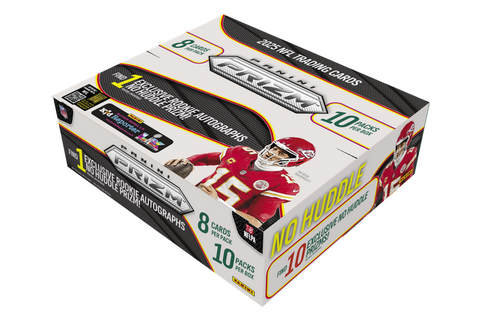 2025 Prizm No Huddle Football - 5 Box Break - EVOLVED (CRAZY HOT random team pool)