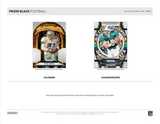 2025 Panini Prizm Black Football - 2x Hobby Box Break - Random Divisions  + NIL Style