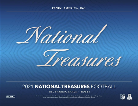 2021 National Treasures Football - Single Box Break - Random Divisions Style