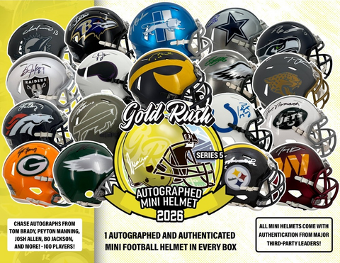 2026 GR Auto'd Mini Helmet - Single Box Filler Break #1 - 2 Teams per Spot - Browns in Origins Randomed