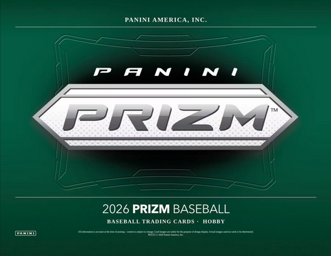 2026 Prizm BASEBALL - 4x Hobby Box Break - Random Teams Style
