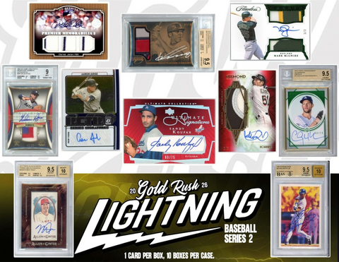 2026 GR Lightning Baseball - Single Box Filler Break #1 - 6x Break Spots Randomed (read)