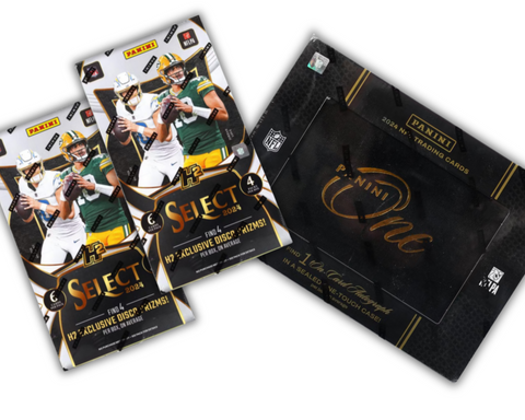 3 Box 2024 Football Mixer - 1x Panini One and 2x Select H2 - Random Divisions
