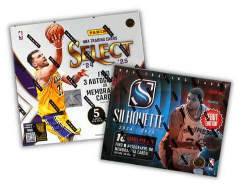 2 Box 2024/25 Basketball Mixer - 1x Silhouette and 1x Select - 2 Teams per Spot (1 East and 1 West)