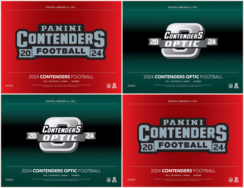 4 Box 2024 Football Mixer - 2x Contenders-Optic and 2x Contenders - Pick Your Team