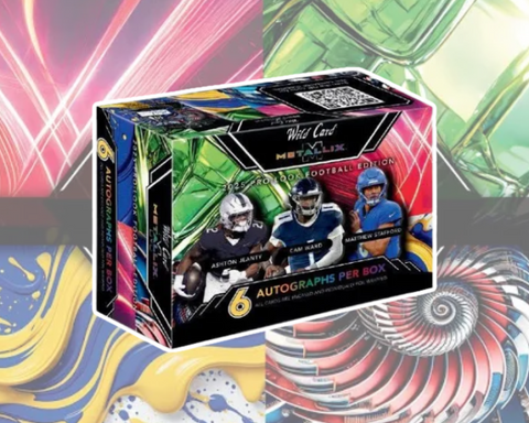 2025 Wild Card Metallix Football - 3x Box Break - Random Divisions + NIL