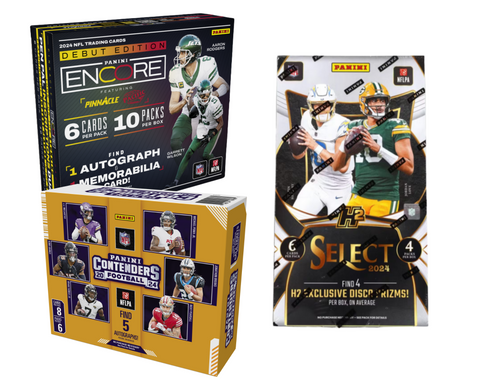 3 Box 2024 Football Mixer - 1x Select H2, 1x Contenders and 1x Encore - Random Divisions