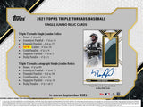2021 Topps Triple Threads Baseball - 3x Hobby Box Break - Random Teams Style
