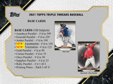 2021 Topps Triple Threads Baseball - 3x Hobby Box Break - Random Teams Style