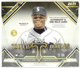 2021 Topps Triple Threads Baseball - 3x Hobby Box Break - Random Teams Style